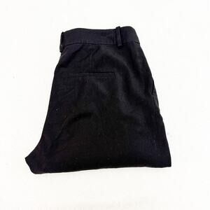 & Other Stories Black Ankle Zipper Slacks Staple Dress Pants Size 6